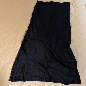 Elegant Black Maxi Skirt